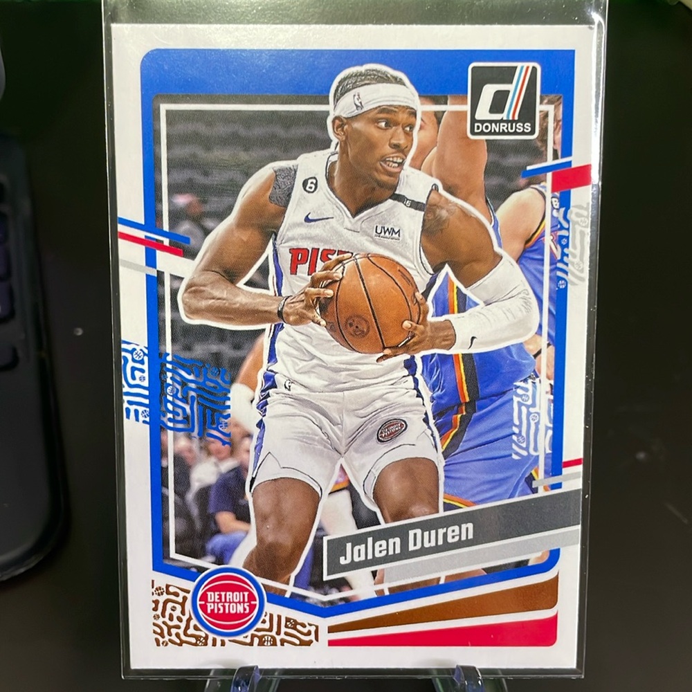 Panini Lot of 10 Detroit Pistons Basketball 🏀 Trading Cards